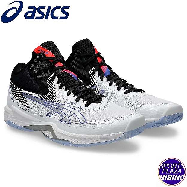 アシックス(asics) バレーボールシューズ V-SWIFT FF MT 4 メンズ ユニセックス (24ss) White/Pure Silver 1053A064-100