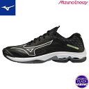 ミズノ(mizuno) バレーボールシューズ WAVE LIGHTNING Z7 ウエーブライトニング シューズ (22ss) ブラック×ホワイト V1GA22...