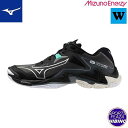 ミズノ(mizuno) バレーボールシューズ WAVE LIGHTNING Z8 WIDE シューズ (24aw) MIZUNO ENERZY搭載 ブラック×シ...