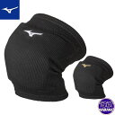 【ネコポスOK】ミズノ(mizuno) バレーボール 膝サポーター 1個入り (22aw) パッド有り ブラック×ホワイト/ブラック×ゴールド V2MYA00109/95【継続】(4)