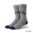 【ネコポスOK】スタンス(STANCE) YANKEES ROAD 1916 ヤンキース ソックス メンズ GREY グレー 25.5-29.0cm m545d18yan-gry