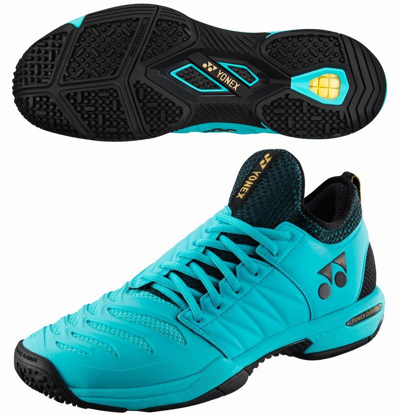 ヨネックス(yonex) テニスシューズ パワークッション フュージョンレブ3 M GC メンズ レディース ユニセックス (19aw) ミントブルー 3E SHTF3MGC-526【SS2006】