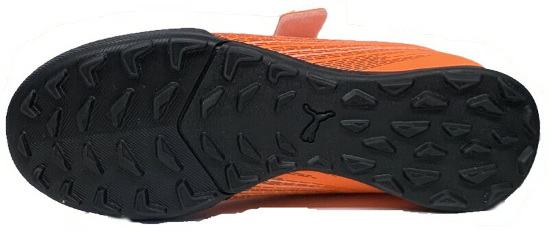 プーマ(PUMA) ジュニアサッカートレーニングシューズ ウルトラ 4.1 TT V JR (20aw) オレンジ×ブラック 106105-01【SS2212】バーゲン サッカー 用品 セール