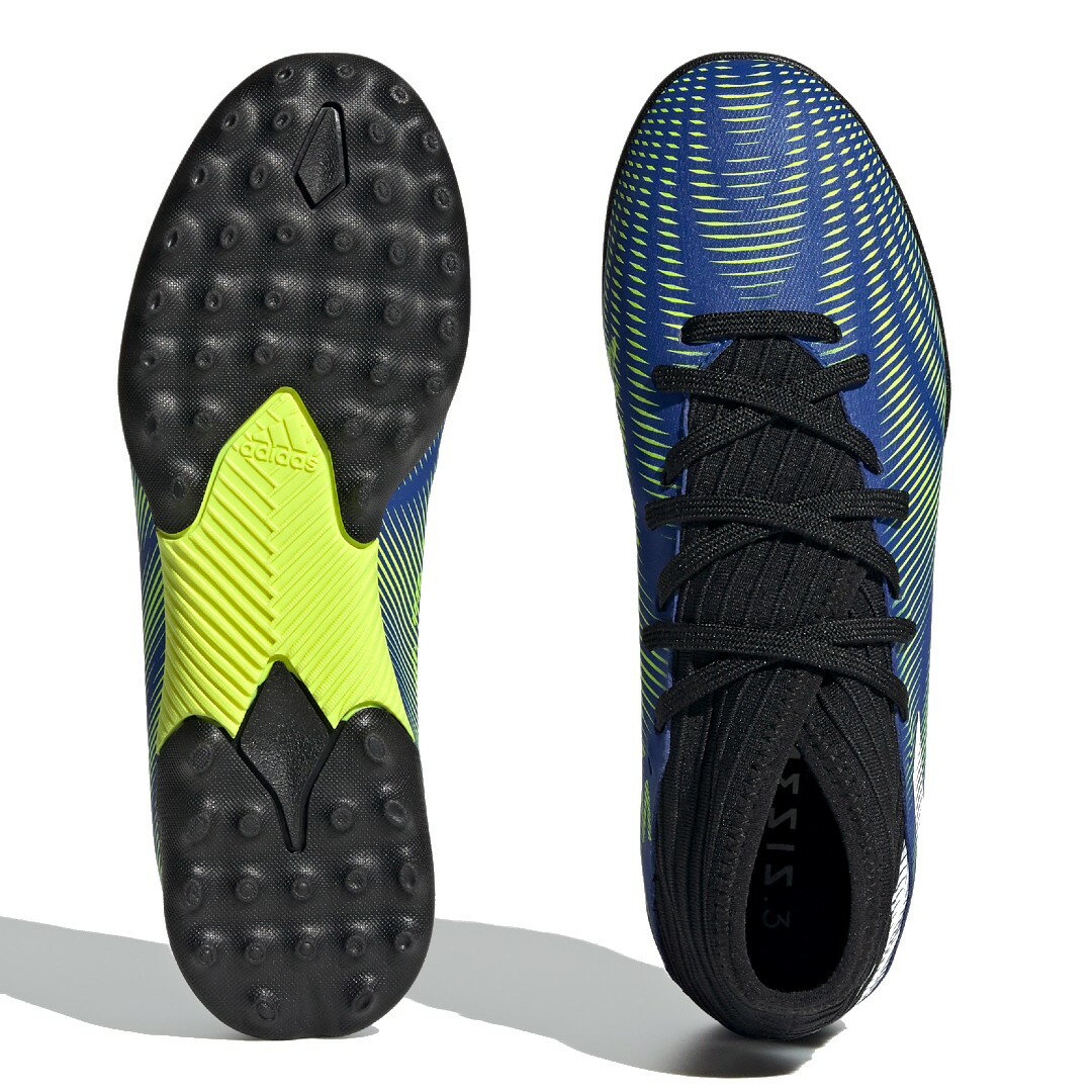 アディダス(adidas) サッカートレーニングシューズ ネメシス .3 TF J ジュニア (21ss) チームロイヤルブルー/フットウェアホワイト/ソーラーイエロー FY0821【0119】通販 サッカー 用品 セール