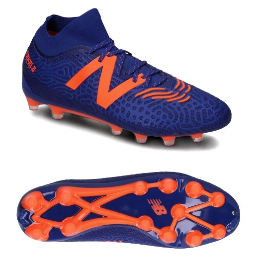 ニューバランス (New Balance) サッカースパイク TEKELA MAGIA HG BG3 メンズ (20aw) コバルト×オレンジ 2E MST2HBG32E【SS2403】