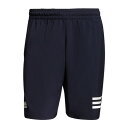 アディダス(adidas) テニスウエア ショーツ ハーフパンツ クラブ テニス 3ストライプス ショーツ CLUB TENNIS 3-STRIPES SHORTS メンズ レジェンドインク/ホワイト 22593-H34711【ss2312】