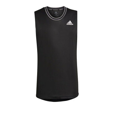 アディダス(adidas) テニスウエアテニス PRIMEBLUE ノースリーブシャツ / TENNIS PRIMEBLUE SLEEVELESS SHIRT メンズ ブラック/ブラック 23863-GP7834