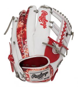 【練習球プレゼント対象】ローリングス(Rawlings) 軟式野球グローブ HOH HACKS CAMO OKAMOTO LOVERS 内野手用 一般 (21ss) スカーレット 右投げ サイズ11.62 GR1R5CK45-SC