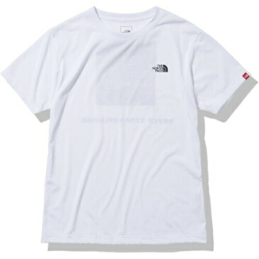 ノースフェイス (THE NORTH FACE) 半袖シャツ スクエアカモフラージュティー S/S Square Camofluge Tee メンズ(21ss) ホワイト NT32158-W