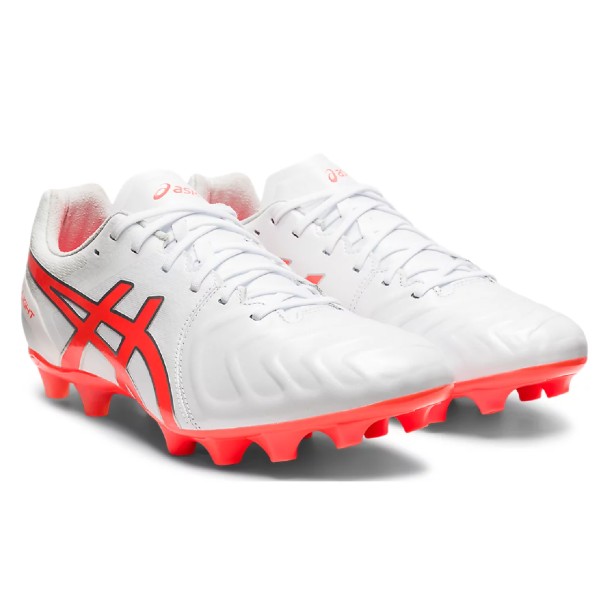 アシックス(asics) DS LIGHT-WIDE スパイク (21AW) White/Flash Coral 1103A023-103ネット注文 サッカー 用品 セール