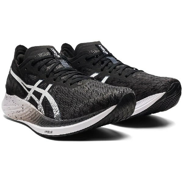 アシックス(asics) ランニングシューズ MAGIC SPEED マジックスピード メンズ (21aw) ブラック×ホワイト ワイドラスト サブ3 1011B393-001【SS2209】