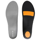 ザムスト(ZAMST) Footcraft Cushioned for SPORTS フットクラフトクッション インソール 中敷き バレーボール バスケットボール グレー サイズLL 27-28.5cm 379714