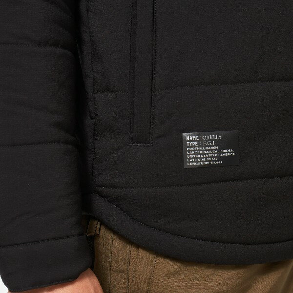 【サイズ交換送料無料】オークリー(OAKLEY) ジャケット ENHANCE Fgl Lt Insulation Shirts 1.7 メンズ ブラック 【21aw】FOA402984-02E【SS2209】