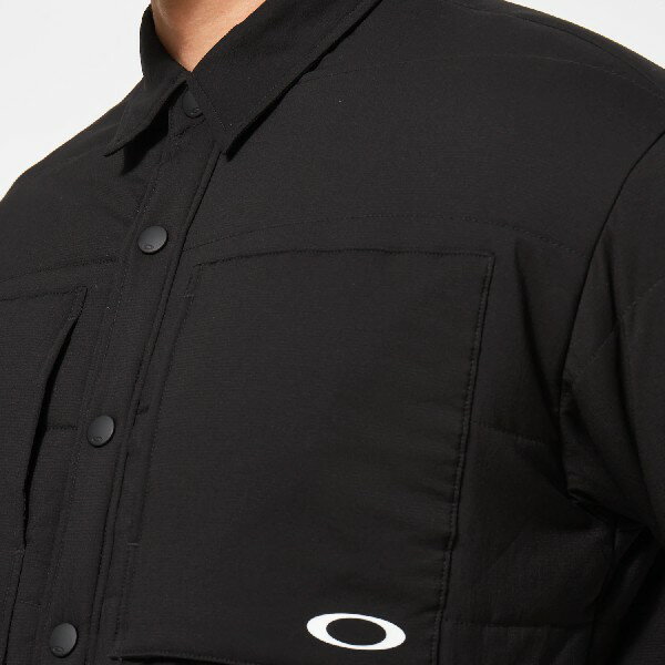 【サイズ交換送料無料】オークリー(OAKLEY) ジャケット ENHANCE Fgl Lt Insulation Shirts 1.7 メンズ ブラック 【21aw】FOA402984-02E【SS2209】