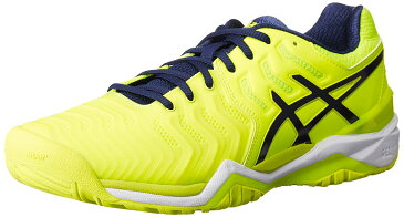 アシックス(asics) GEL-RESOLUTION 7テニスシューズ(オールコート用)メンズフラッシュイエロー×インディゴブルーTLL784-0749【P8T】【P50904】【SS2006】