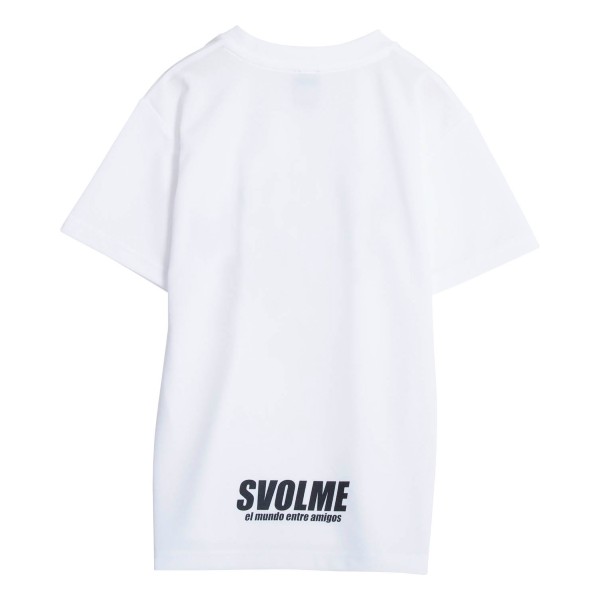 スボルメ(svolme)Jrシンプル ロゴプラT Tシャツ (22SS) WHITE 1221-97700-000通販 サッカー 用品 セール