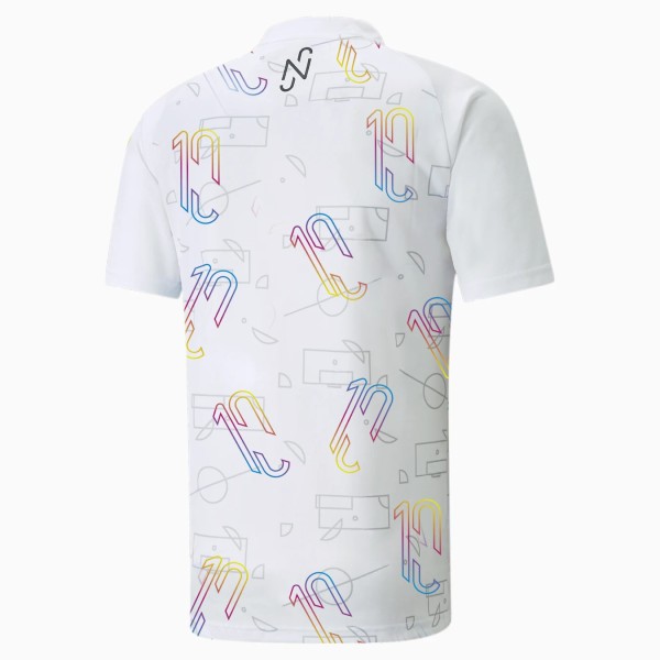 プーマ(puma) メンズ サッカー NEYMAR JR THRILL 半袖 ユニフォーム シャツ (22SS) Puma White 605670-05通販セール サッカー 用品 セール