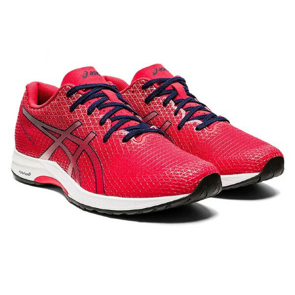 アシックス(asics) ランニングシューズ LYTERACER 4 ライトレーサー 4 メンズ スタンダードラスト (22ss) レッド シルバー 1011B349-600【SS2309】