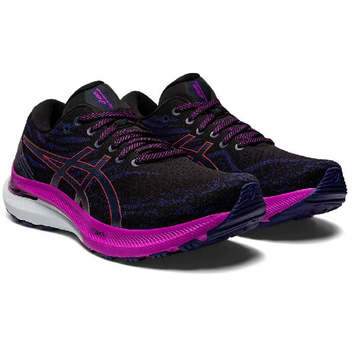 アシックス(asics) ランニングシューズ GEL-KAYANO 29 ゲルカヤノ 29 ウィメンズ (22aw) ブラック×レッドアラート スタンダードラスト 1012B272-003