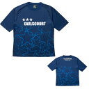 【クロネコゆうパケットOK】アールズコート(Earls Court) サッカー Tシャツ 昇華スタートップ 半袖Tシャツ ネイビー EC-S041-NVY【SC...