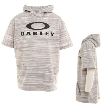 【サイズ交換送料無料】オークリー (OAKLEY) フーディー ENHANCE LT FLEECE SS HOODY メンズ グレー (22ss) FOA403562-27B