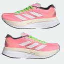 アディダス(adidas) ランニングシューズ ADIZERO アディゼロ ボストン 11 W ウィメンズ レディース (22aw) ビームピンク/フットウェア...