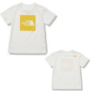 ノースフェイス THE NORTH FACE Tシャツ ショートスリーブカラードスクエアロゴティー S/S Colored Square Logo Tee ジュニア キッズ 22ss ホワイト サミットゴールド NTJ32252-WS【SS2403】