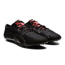 アシックス(asics) 陸上 スパイクJETSPRINT 2 ジェットスプリント 2メンズ (23ss) BLACK/GUNMETAL 短距離 100m〜40...