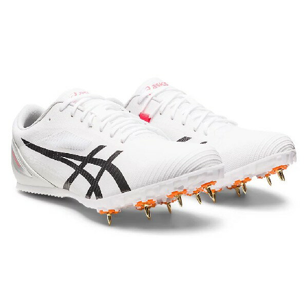 å(asics) Φ ѥ HEATSPRINT 13  (23ss) WHITE/BLACK  ûΥ 100m1500m ϡɥ ķ 饹ɸ 1093A199-100