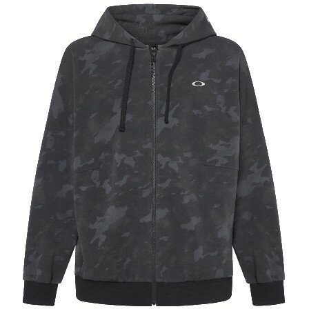 オークリー (OAKLEY) フーディー アウター Enhance Tc Fleece Jacket 2.7 メンズ ブラック (22aw) FOA404111-00G