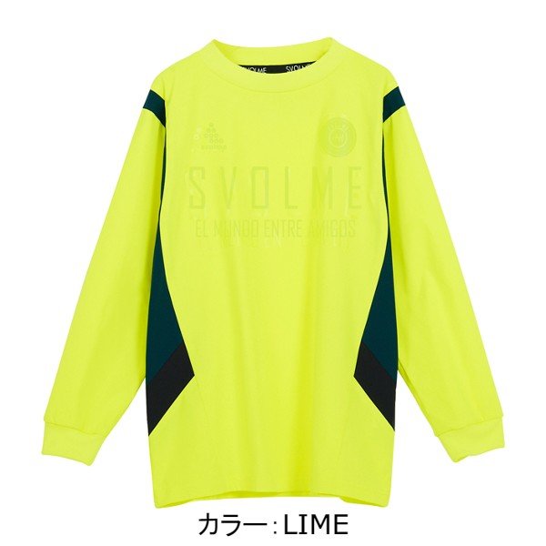 スボルメ(svolme)Jrピステトップ ピステ (22SS) LIME 1223-02701-053安売り サッカー 用品 セール