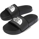 ザ・ノースフェイス(THE NORTH FACE) サンダル ベースキャンプストラップスライド3 メンズ Base Camp Strap Slide 3 (23ss) TNFブラック×TNFホワイト NF02354-KE【SS2403】