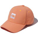 ザ・ノース・フェイス ザ・ノースフェイス (THE NORTH FACE) 帽子 スクエアロゴキャップ Square Logo Cap ユニセックス (23ss) ダスティコーラルオレンジ NN02334-DO【sale】【OUTsale】【SS2403】