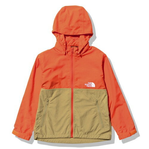 ザ・ノースフェイス THE NORTH FACE コンパクトジャケットCompact Jacket キッズ ジュニア 23ss レトロオレンジ ケルプタン NPJ22210-RK【SS2406】