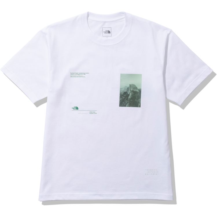 ザ・ノースフェイス(THE NORTH FACE) 半袖Tシャツ ショートスリーブハーフドームアンチェンジドティー S/S Half Dome Unchanged Tee ユニセックス メンズ レディース (23ss) ホワイト NT32339-W