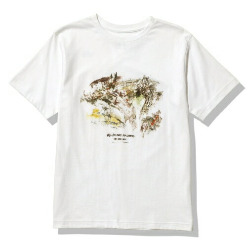 ザ・ノースフェイス THE NORTH FACE 半袖Tシャツ ショートスリーブ ウォールズティー S/S Walls Tee レディース 23ss イワゴヤ ホワイト NTW12211-IY【SS2406】