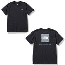 ノースフェイス (THE NORTH FACE) 半袖Tシャツ SSバンダナスクエアロゴティー S/S Bandana Square Logo Tee レディース（23ss) ブラック NTW32349-K【SS2403】