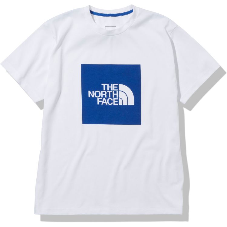 ノースフェイス THE NORTH FACE 半袖Tシャツ ショートスリーブカラードスクエアロゴティー S/S Colored Square Logo Tee レディース 23ss TNFブルー NTW32351-TB【SS2406】