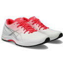 アシックス(asics) ランニングシューズ LYTERACER 4 ライトレーサー 4 レディース (23aw) WHITE/DIVA PINK ホワイト×ピンク スタンダードラスト 1012B192-110【mkd】【RUNsale】