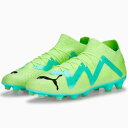 プーマ(puma) サッカー フューチャー プロ HG/AG スパイク (23aw) Fast Yellow-PUMA Black-Electric Peppermint イエロー ミント グリーン 10717203