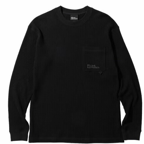 WbNEtXL(JACKWOLFSKIN) TVc JP COZY WAFFLE LS T bt Y (23aw) ubN 5032561-6000ymkdzyOUTsalezySS2403z