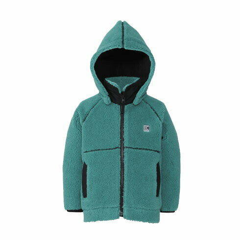 ヘリーハンセン (HELLY HANSEN) ファイバーパイルジャケット フリース ジュニア (23aw) グリーン HJ52250-AG【SS2406】