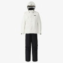 ヘリーハンセン (HELLY HANSEN) レインスーツ レインコート 雨具 上下セット レディース (24aw) アイボリー HOE12311-IV