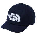 ザ・ノースフェイス (THE NORTH FACE) 帽子 TNFロゴフランネルキャップ Cap キッズ ジュニア (23aw) アーバンネイビー NNJ42203-UN