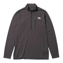 ザ・ノース・フェイス アウトドアウェア メンズ ザ・ノースフェイス(THE NORTH FACE) アウトドアウエア ロングスリーブフラッシュドライスリーディージップアップ L/S FLASHDRY 3D Zip Up メンズ (24ss) ミックスチャコール NT12201-ZC