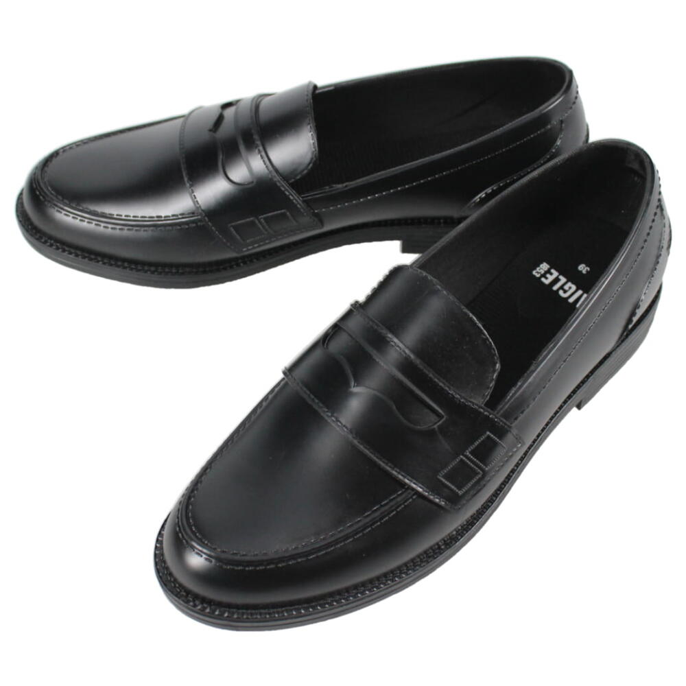 送料無料 HUNTER ハンター リファインスティッチペニーローファー レインシューズ 靴 WOMENS REF STITCH PENNY LOAFER 晴雨兼用 防水 レディース WFF1089RMA ブラック 黒 WFF1001RGL MC