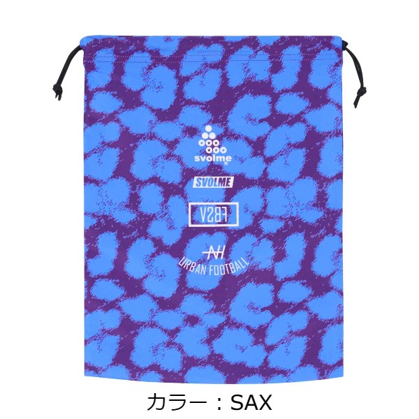 スボルメ(svolme) レオパードシューズ袋 バッグ (23aw) SAX 1233-18229-031【ss2412】