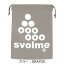 スボルメ(svolme) ロゴシューズ袋 バッグ (23aw) GRAYGE 1233-18329-510