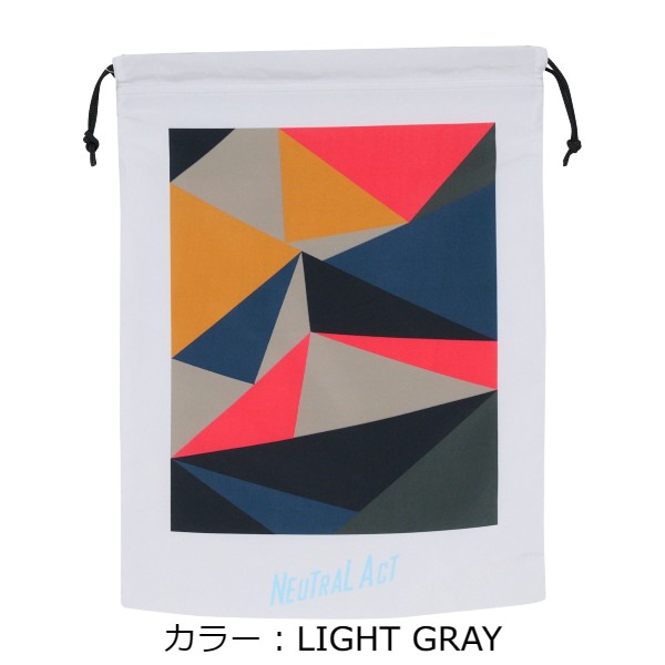 スボルメ(svolme) パッチワークシューズ袋 バッグ (23aw) LIGHT GRAY 1233-18529-025