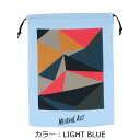 スボルメ(svolme) パッチワークシューズ袋 バッグ (23aw) LIGHT BLUE 1233-18529-035【ss2503】